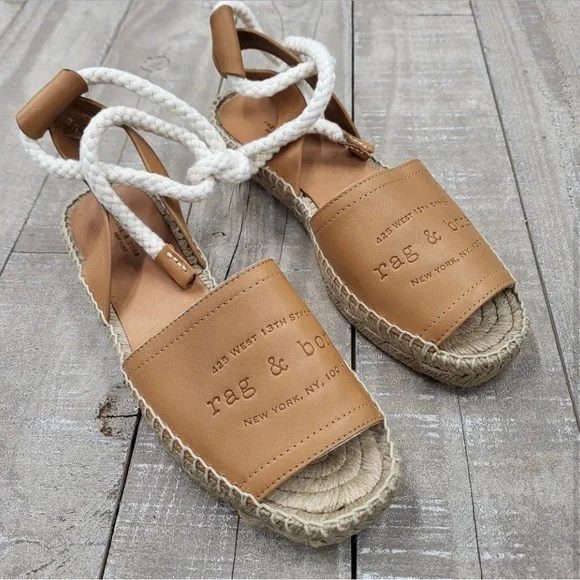 HOST PICK 🤎NIB RAG & BONE ESTELLE ESPADRILLES - Picture 2 of 10